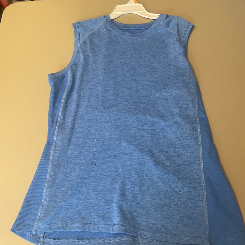 Light blue bcg muscle shirt